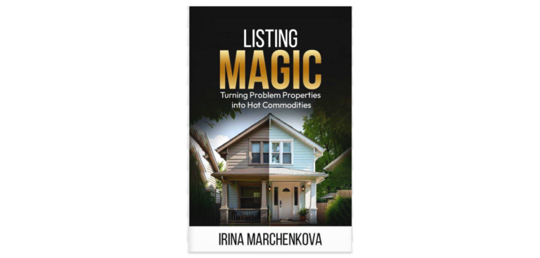 Listing Magic seller guide cover by Irina Marchenkova