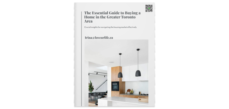Essential Guide to Buying a Home in the Greater Toronto Area cover by Irina Marchenkova